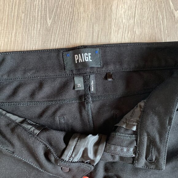 PAIGE Ponte Ultra Skinny Jeans/Jeggings -- Size 25 - Picture 3 of 6